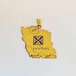 گردنبند نقشه ایران و درفش کاویانی - Image 4