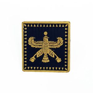 سنجاق سینه درفش کورش مشکی