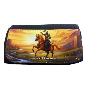 جامدادی با نگاره‌ی رستم