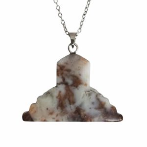 گردنبند پاسارگاد با سنگ شجر خراسان