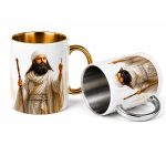 ماگ با نگاره‌ی اشوزرتشت